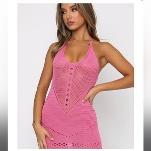 White Fox - Sweet Paradise Mini Dress Hot Pink